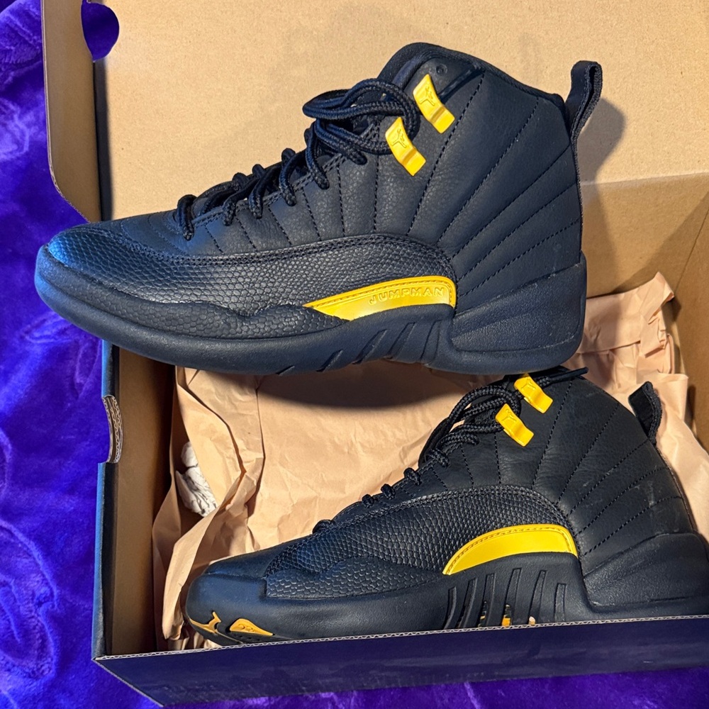 Jordan Kids Sneakers Black Yellow